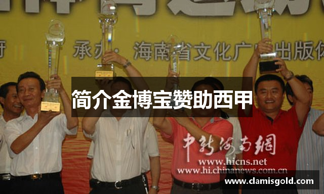 简介金博宝赞助西甲